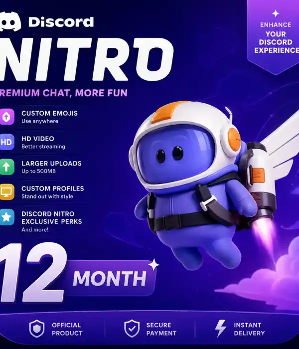 Discord Nitro 12 Months
