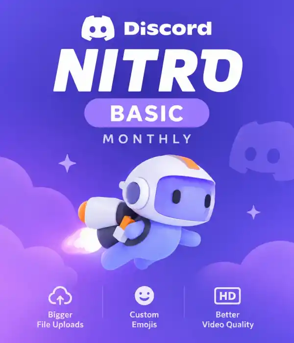 Discord Nitro Básico Mensual