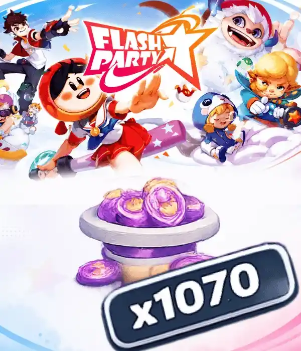 Flash Party 1070 LuckyCoin