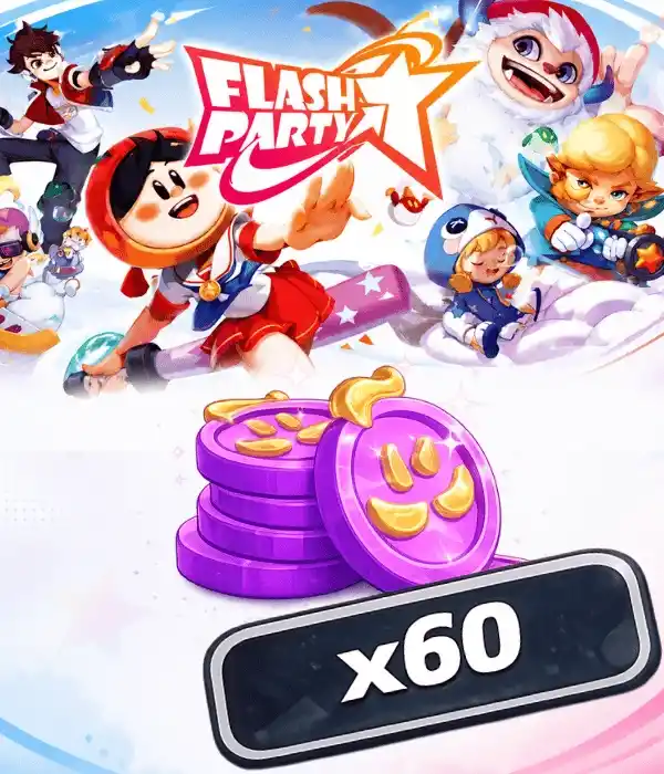 Flash Party 60 LuckyCoin
