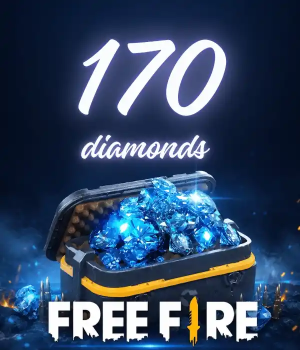 Free Fire 170 diamants