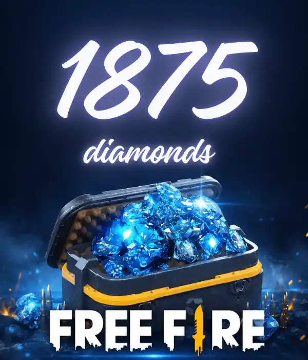 Free Fire 1875 diamants