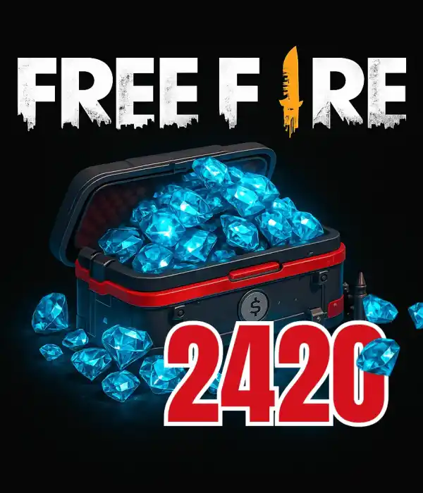 Free Fire 2200 + 220 Diamond Global
