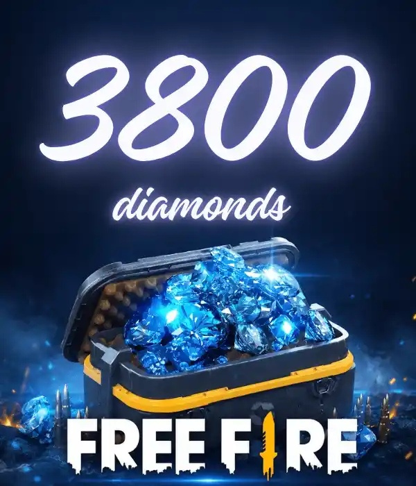 Free Fire 3800 diamants