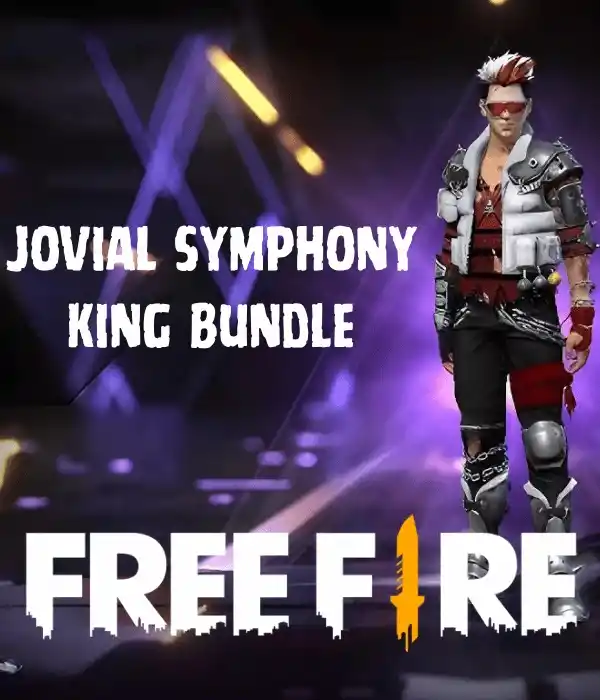 Free Fire pacote Jovial Symphony King