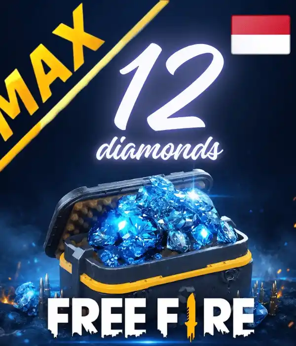 Free Fire MAX ID 12 diamantes