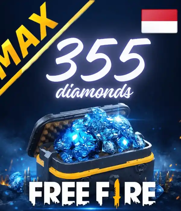 Free Fire MAX ID 355 diamantes