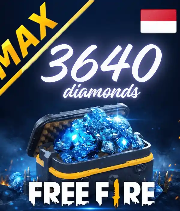 Free Fire MAX ID 3640 diamantes