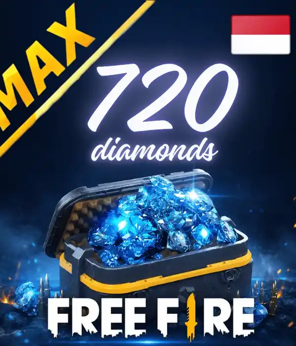 Free Fire MAX ID 720 diamantes