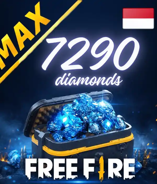 Free Fire MAX ID 7290 diamantes