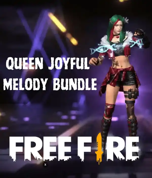 Free Fire pacote Queen Joyful Melody