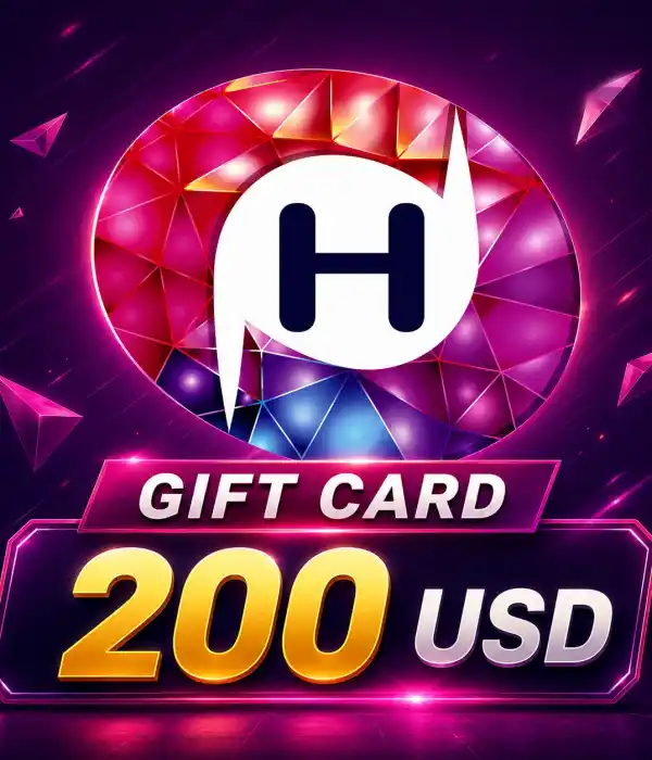 Game Hollywood Gift Card 200 USD