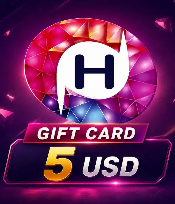 Game Hollywood Gift Card 5 USD