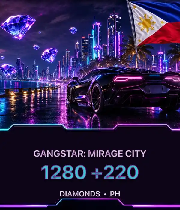 Gangstar Mirage City 1280 +220 Diamonds