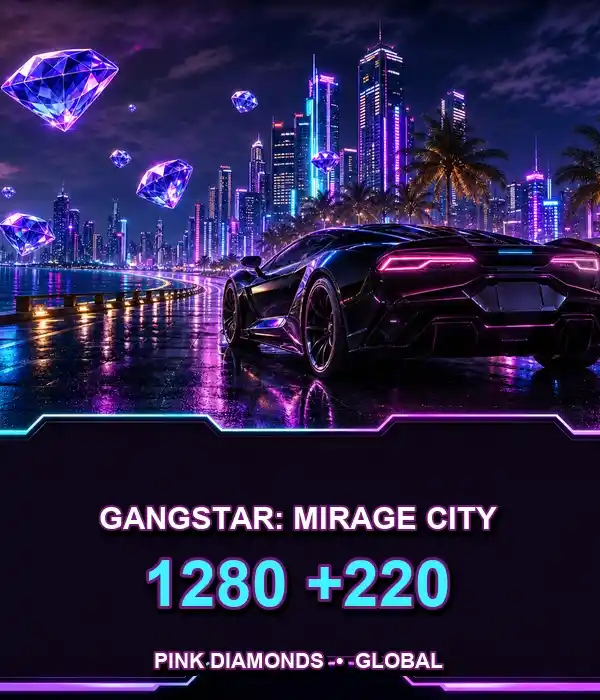 Gangstar Mirage City 1280+220 Pink Diamonds