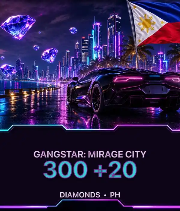 Gangstar Mirage City 300 +20 Diamonds