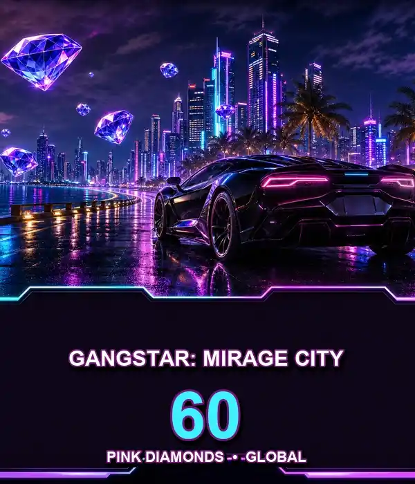 Gangstar Mirage City 60 Pink Diamonds