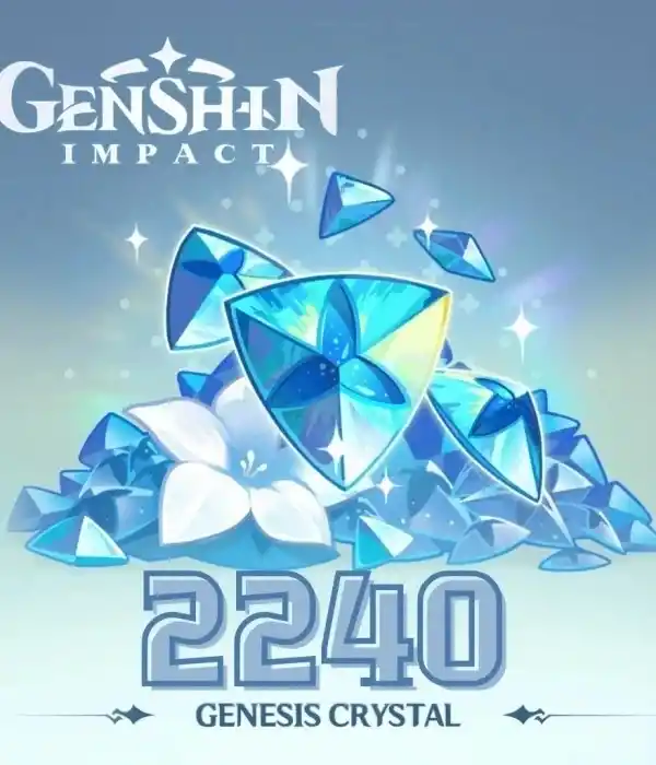 Genshin Impact 2240 Genesis Crystals (MY)