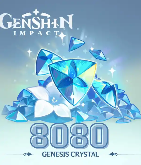 Genshin Impact 8080 Genesis Crystals EU