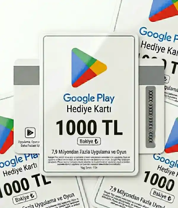 Google 1000 TL Play Gift Card