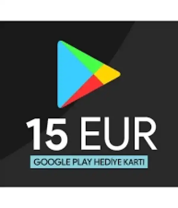 Google 15 Eur Play Hediye Kartı