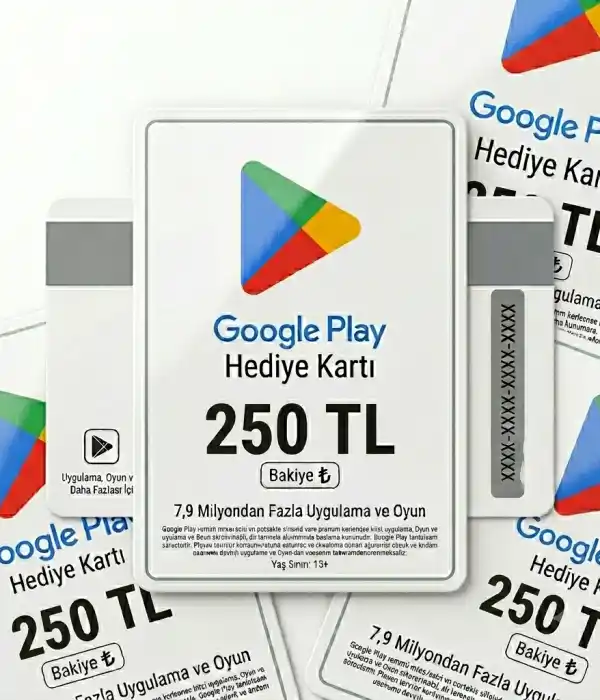 Google 250 TL Play Gift Card