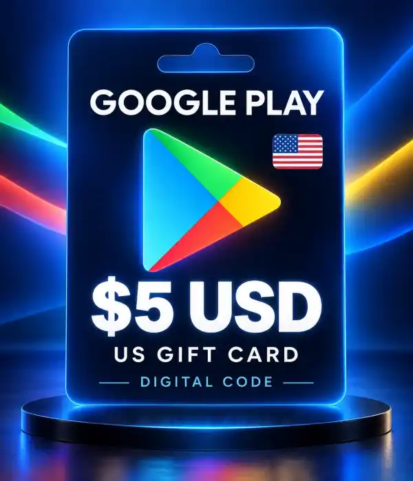 Google 5 USD Play Hediye Kartı