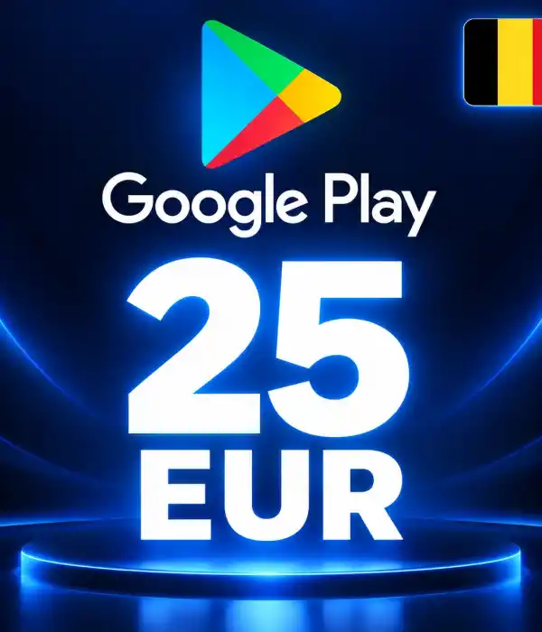Google Play BE 25 EUR
