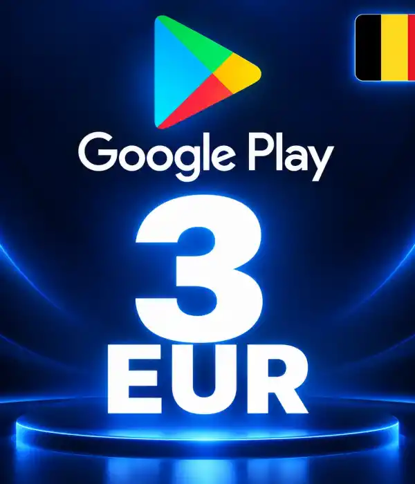 Google Play BE 3 EUR