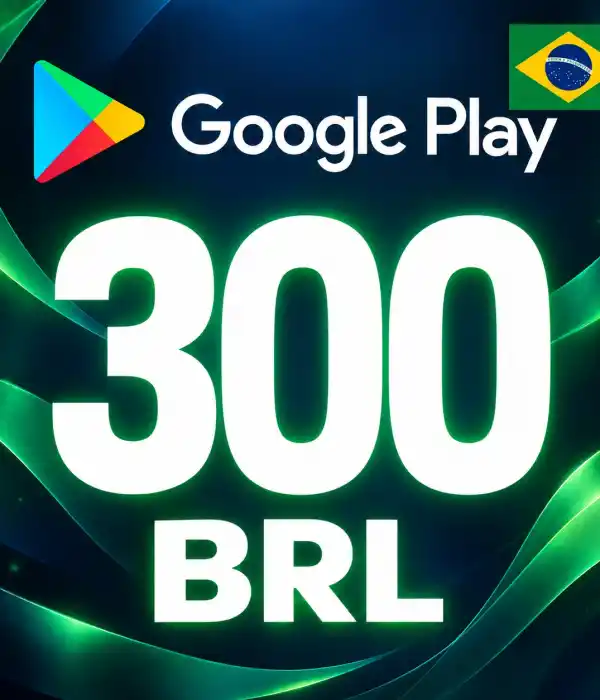 Google Play BR 300 BRL