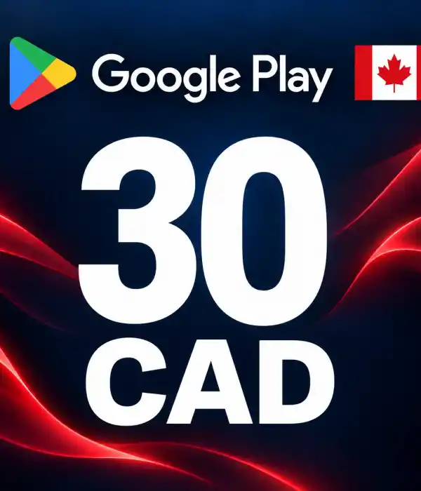 Google Play CA 30 CAD