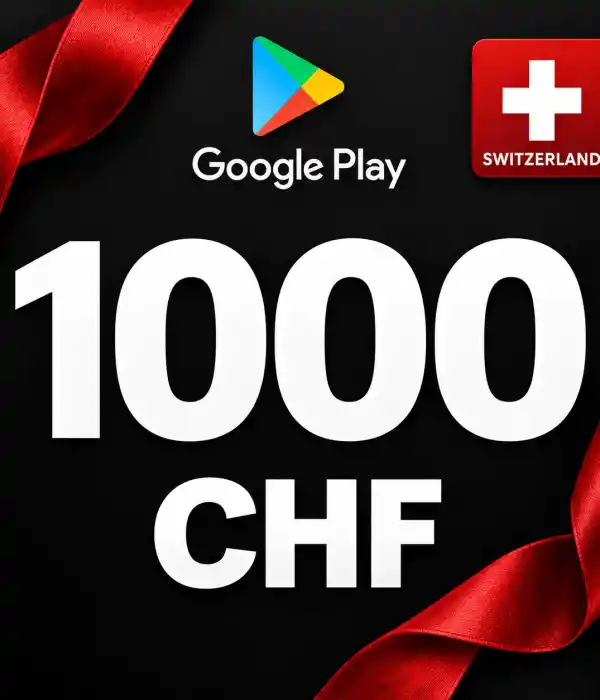 Google Play CH 1000 CHF