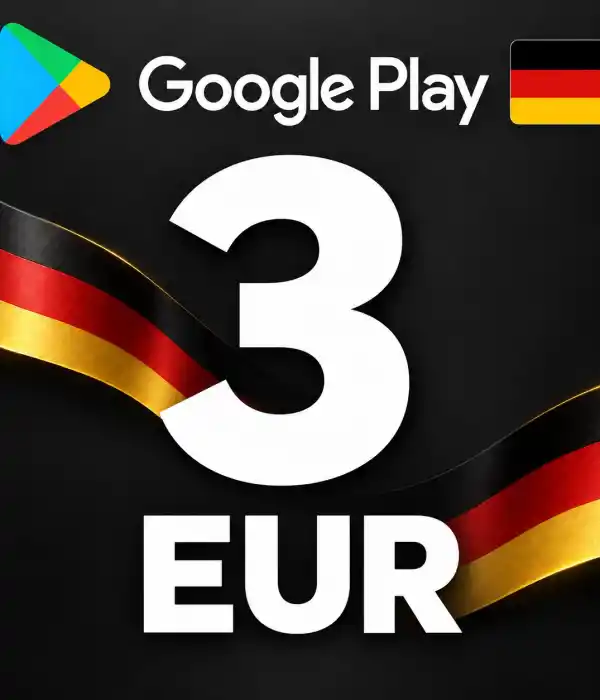 Google Play DE 3 EUR