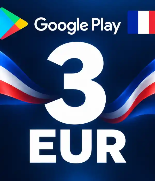 Google Play FR 3 EUR