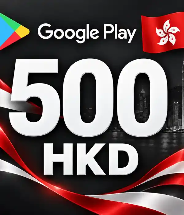 Google Play HK 500 HKD