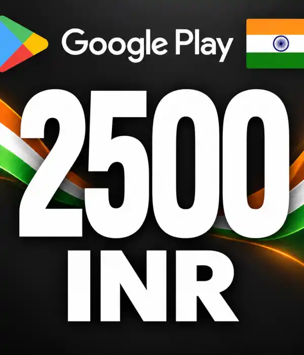 Google Play IN 2500 INR