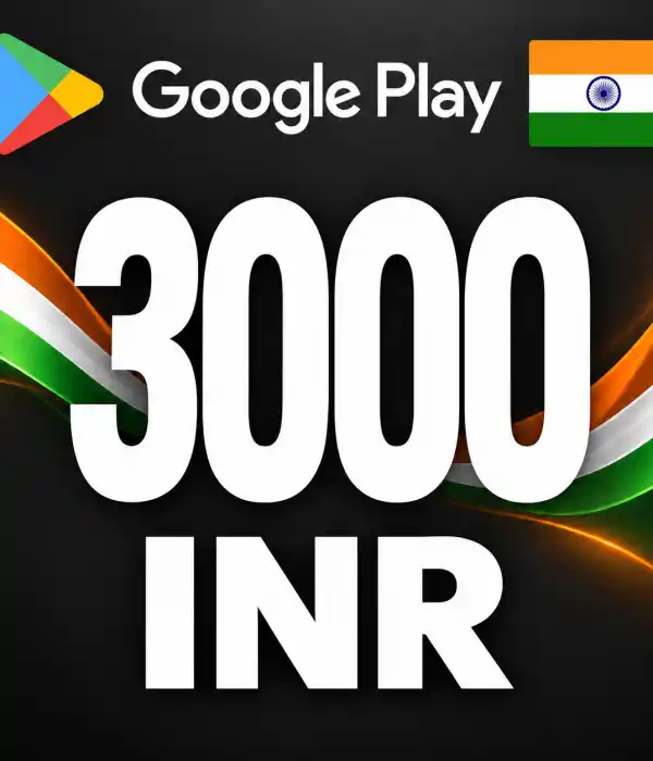 Google Play IN 3000 INR