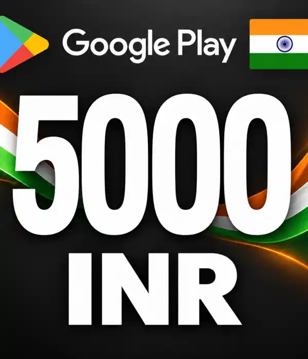 Google Play IN 5000 INR