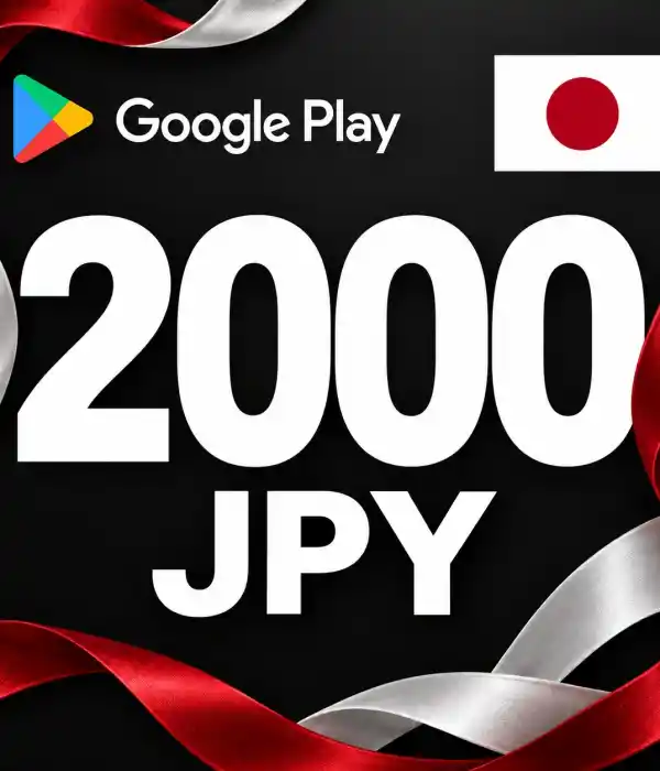 Google Play JP 2000 JPY