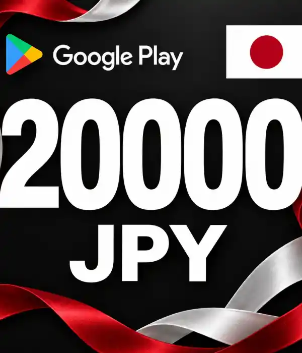 Google Play JP 20000 JPY