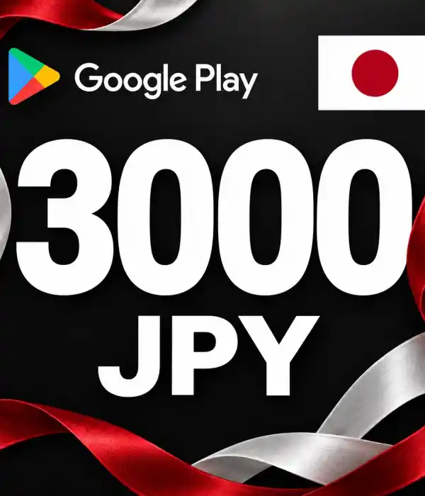 Google Play JP 3000 JPY