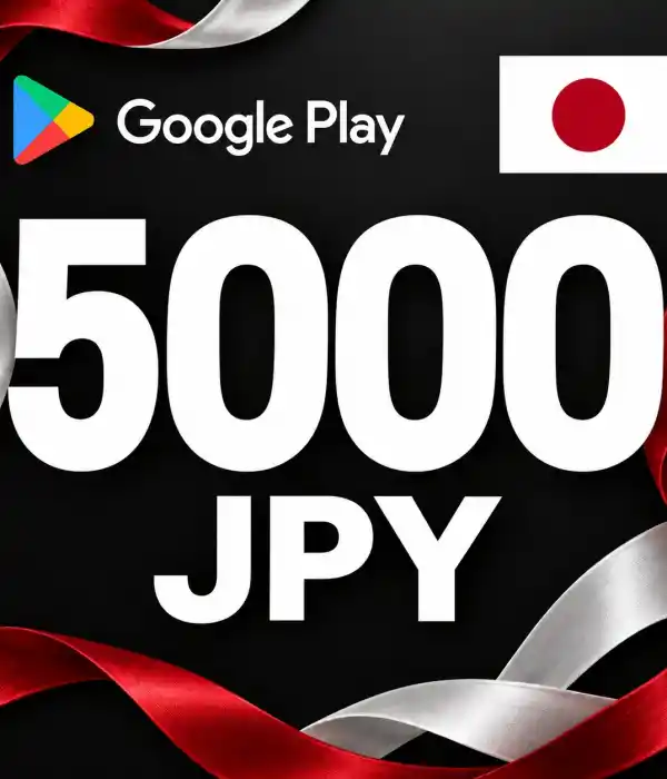 Google Play JP 5000 JPY