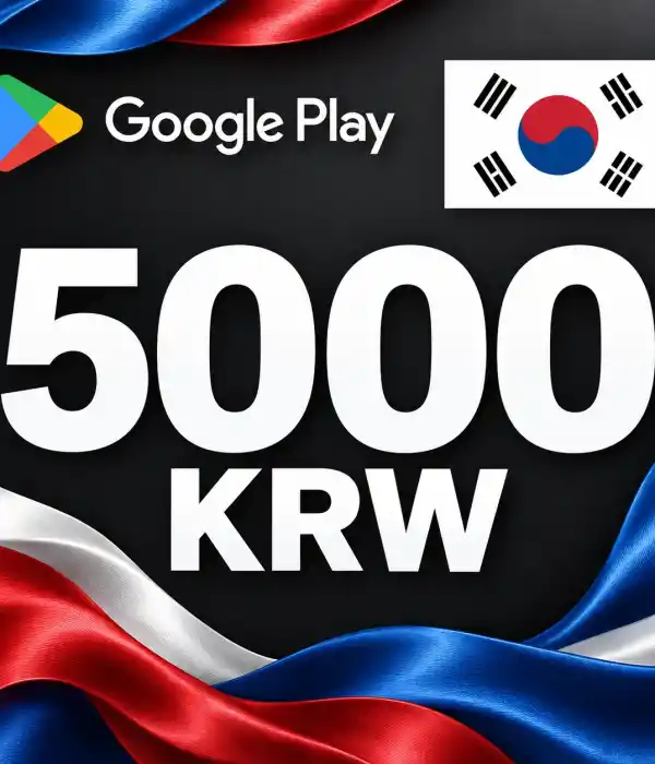 Google Play KR 5000 KRW