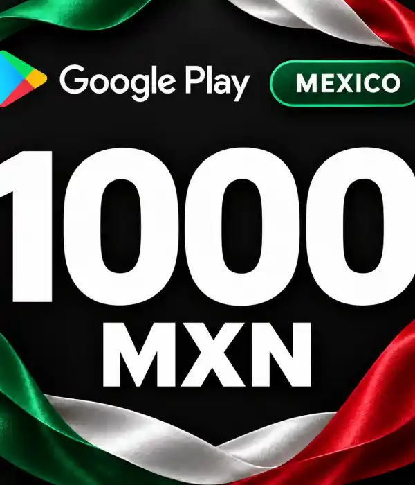 Google Play MX 1000 MXN