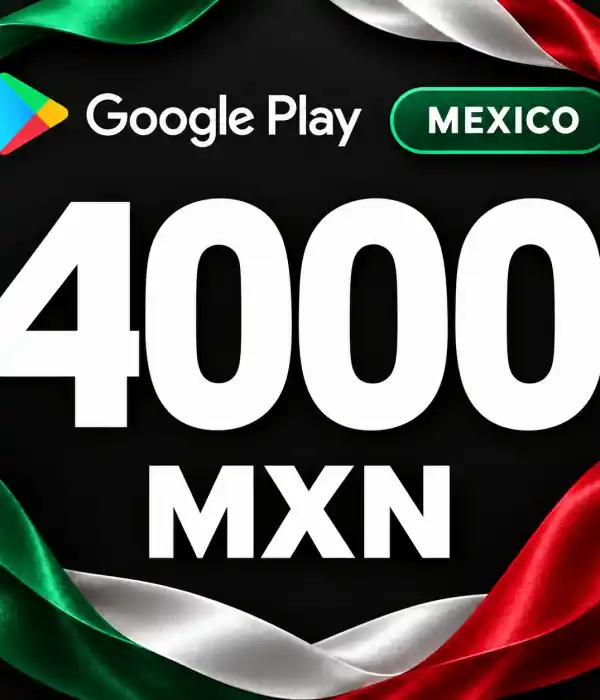 Google Play MX 4000 MXN