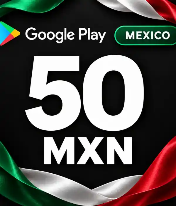 Google Play MX 50 MXN