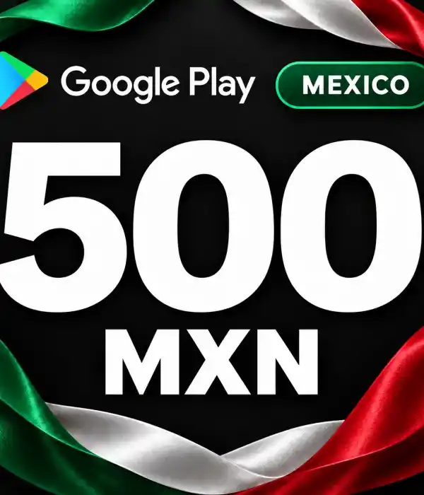 Google Play MX 500 MXN
