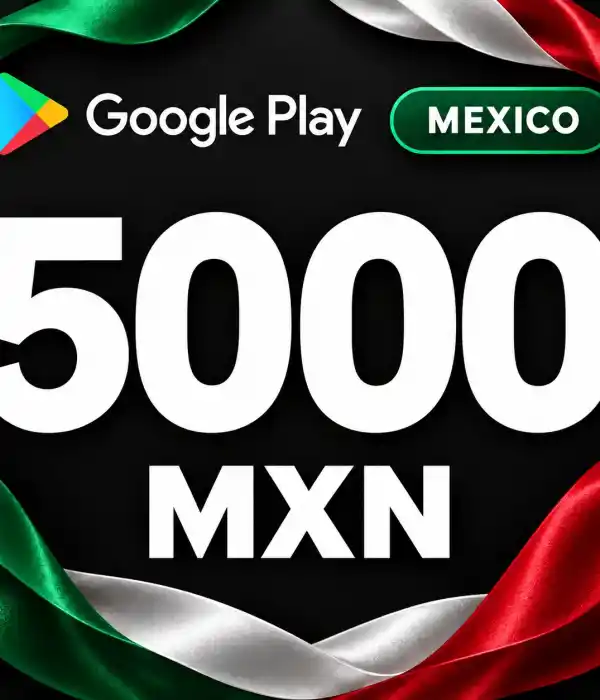 Google Play MX 5000 MXN