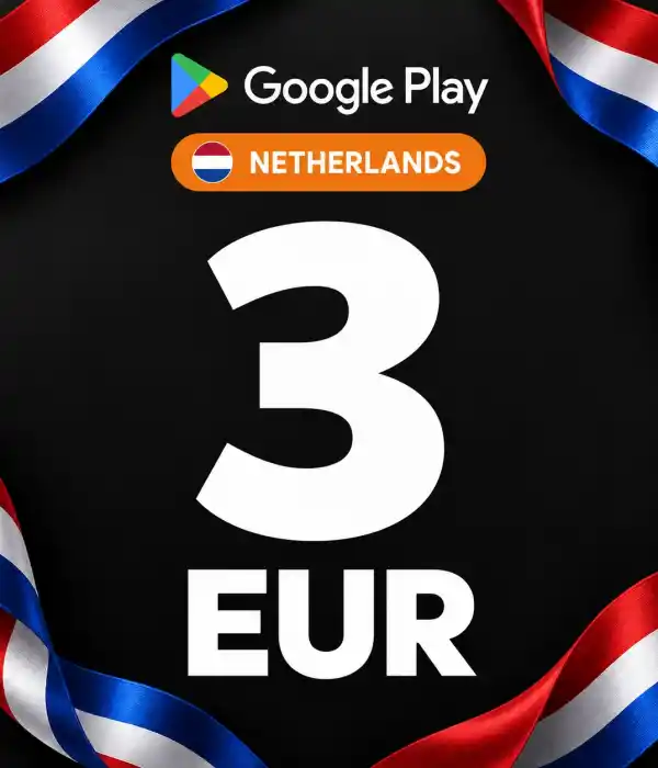 Google Play NL 3 EUR