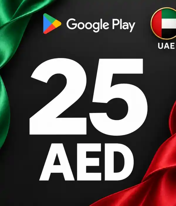 Google Play UAE 25 AED